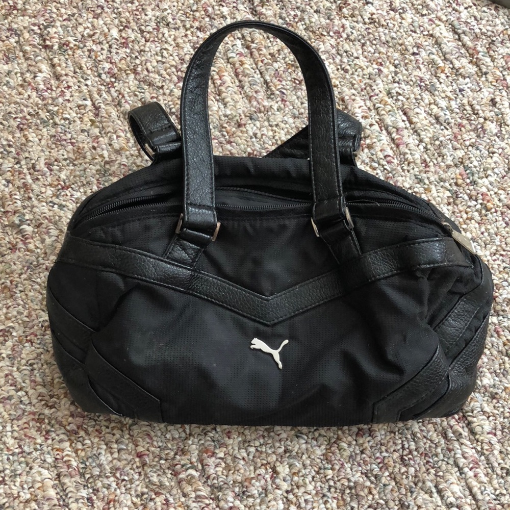 Black Puma Purse